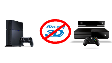PS4 and Xbox One Won’t Support 3D Blu-ray at Launch