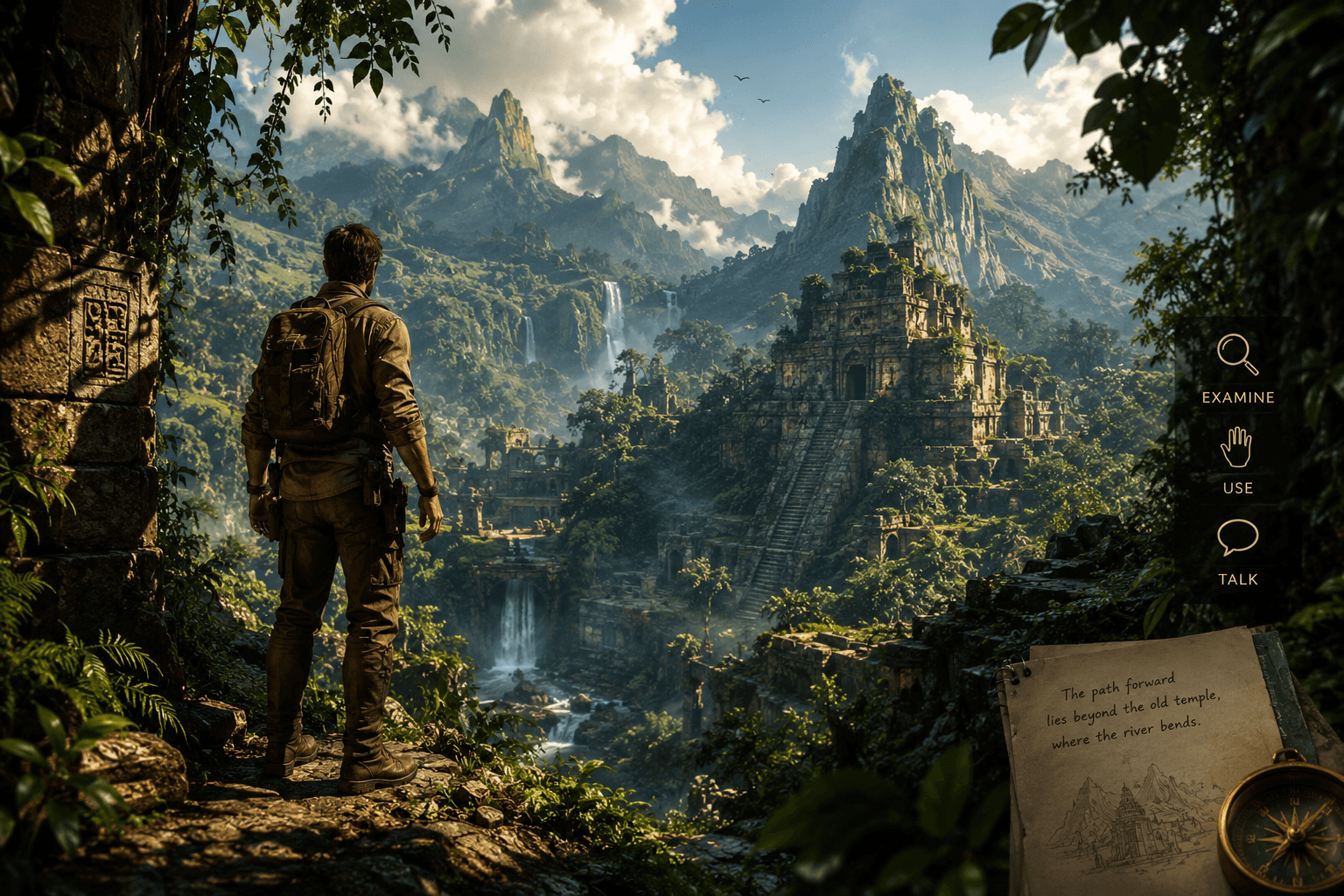 In Adventure Games, the Interface Is Often the First Puzzle
