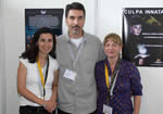Burak Barmanbek (center) and Laura MacDonald (right) - click to enlarge