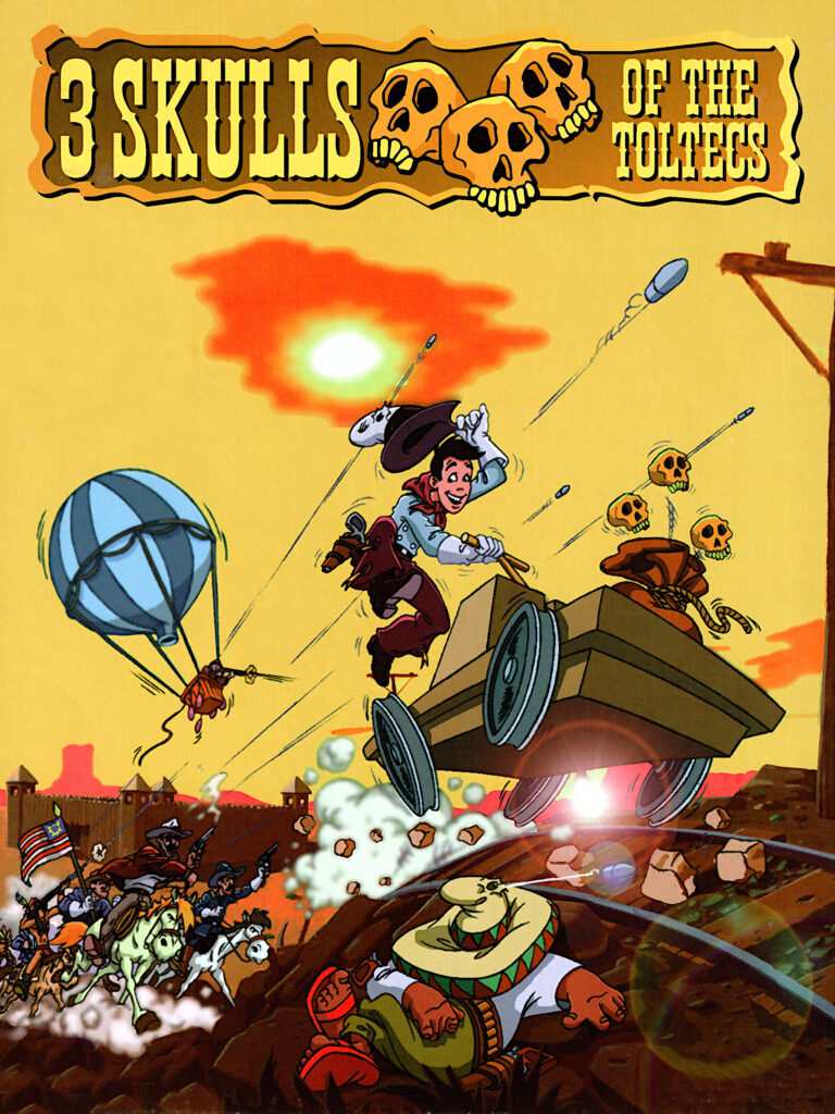 Cover art for 3 Skulls of the Toltecs