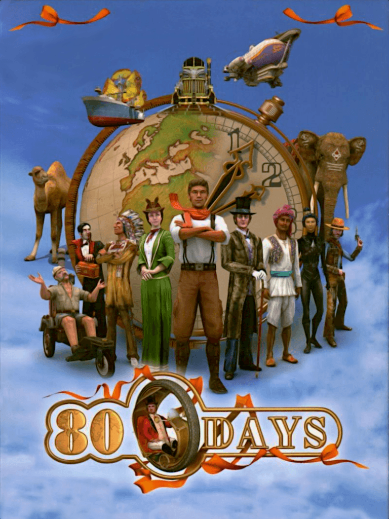 Cover art for 80 Days