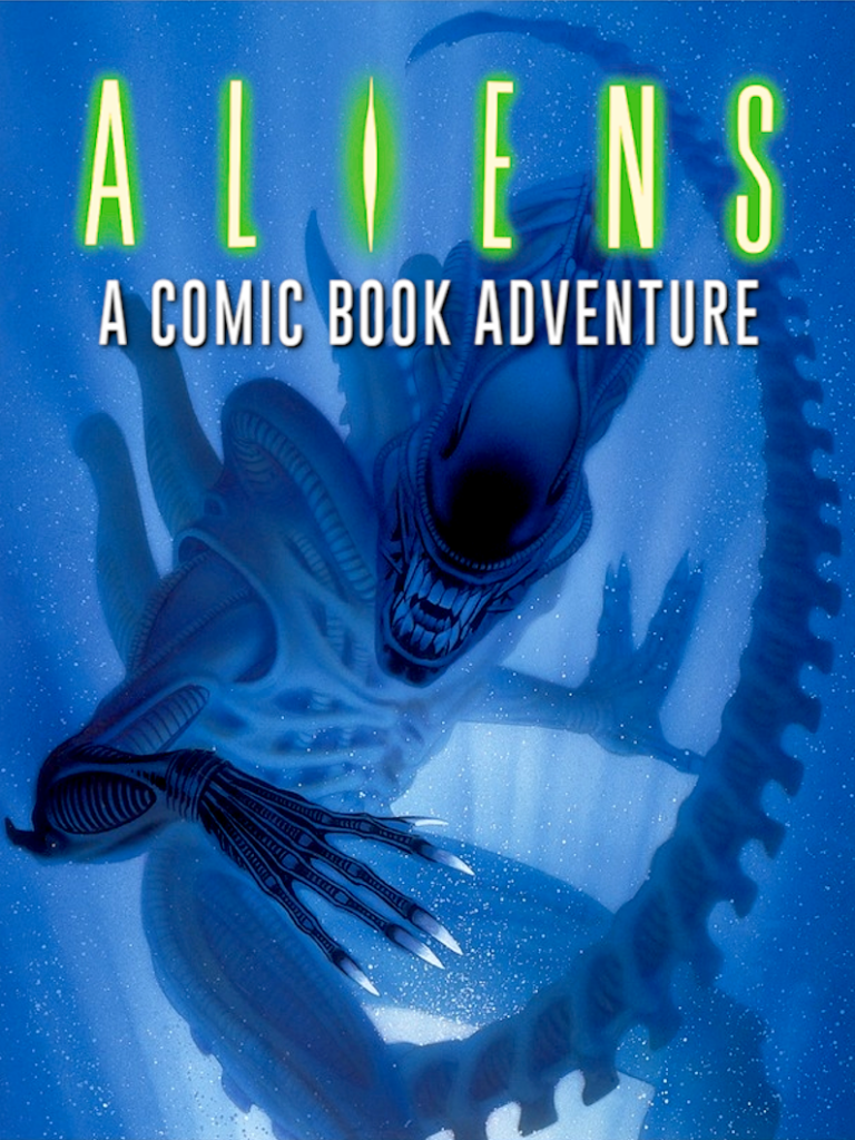 Cover art for Aliens: A Comic Book Adventure