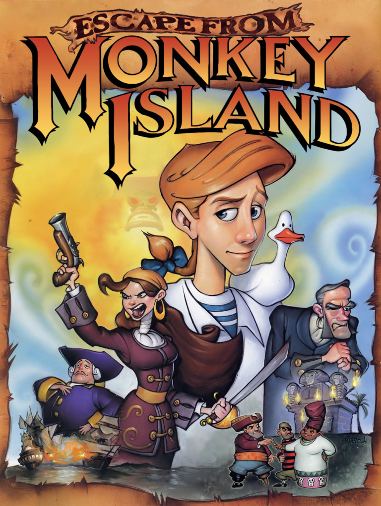 Cover art for Escape from Monkey Island