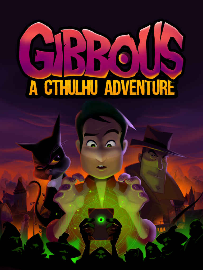 Cover art for Gibbous: A Cthulhu Adventure