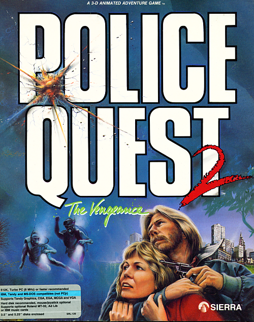 Cover art for Police Quest 2: The Vengeance