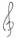 treble clef