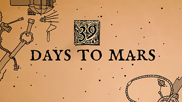 39 Days to Mars Kickstarter Video, Screens, Info