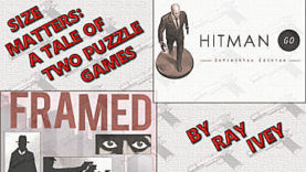 Size Matters:  A Tale of Two Puzzle Games - Hitman Go and Framed Review