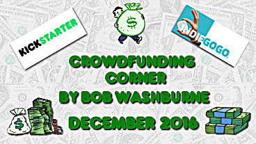 Crowdfunding Corner - December 2016