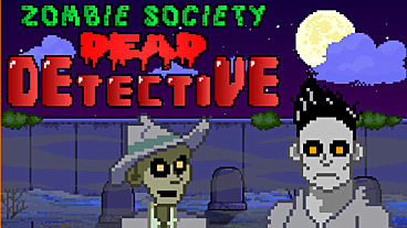 Point-and-Click Adventure Zombie Society - Dead Detective Will Live on Kickstarter Shortly